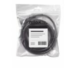 NILOX TECH - Cavo di rete Ethernet RJ45 CAT 5E, maschio a maschio, lunghezza cavo 2 mt, guaina PVC flessibile e resistente