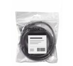 NILOX TECH - Cavo di rete Ethernet RJ45 UTP CAT 6, lunghezza cavo 2 mt, materiale CCA (lega di Alluminio/Rame), maschio a maschio, flessibile e durevole