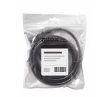 NILOX TECH - Cavo Fibra 9/125µm, lunghezza cavo 15 mt, rivestimento "Low-Smoke Zero-Halogen", cavo ad unica fibra Simplex, connettori LC/LC, UPC