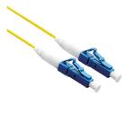 NILOX TECH - Cavo Fibra 9/125µm, lunghezza cavo 10 mt, rivestimento "Low-Smoke Zero-Halogen", cavo ad unica fibra Simplex, connettori LC/LC, UPC