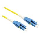 NILOX TECH - Cavo Fibra 9/125µm, lunghezza cavo 15 mt, rivestimento "Low-Smoke Zero-Halogen", cavo ad unica fibra Simplex, connettori LC/LC, UPC
