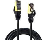 NILOX TECH - Cavo di rete Ethernet RJ45 CAT 7, lunghezza cavo 2 mt, maschio a maschio. frequenze fino a 600 MHz