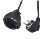 NILOX TECH - Cavo alimentazione/prolunga con connettore CEE 7/4 Schuko 16A a connettore CEE 7/4 Schuko 16A, maschio a femmina, lunghezza cavo 5 mt