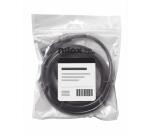 NILOX TECH - Cavo con connettore HDMI 1.4, Ethernet 4k, 30 Hz 30AWG, lunghezza cavo 2 metri, connettori maschio e maschio, Supporto Audio Return Channel
