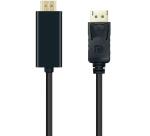 NILOX TECH - Cavo adattatore DisplayPort 2.0 a connettore HDMI 2.0, lunghezza cavo 3 metri, maschio a maschio
