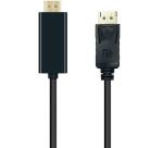 NILOX TECH - Cavo adattatore DisplayPort 2.0 a connettore HDMI 2.0, lunghezza cavo 2 metri, maschio a maschio