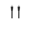 NILOX TECH - Cavo antenna coassiale con connettore RCA a connettore RCA, maschio a femmina W, lunghezza cavo 5 mt