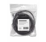 NILOX TECH - Cavo antenna coassiale con connettore RCA a connettore RCA, maschio a femmina W, lunghezza cavo 10 mt