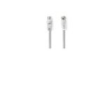 NILOX TECH - Cavo antenna coassiale con connettori F a connettori IEC 169-2, maschio a maschio F, lunghezza cavo 3 mt