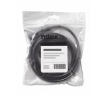 NILOX TECH - Cavo antenna satellitare con connettore F a connettore F, maschio a maschio, lunghezza cavo 3 mt
