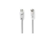 NILOX TECH - Cavo antenna coassiale con connettori F a connettori IEC 169-2, maschio a femmina W, lunghezza cavo 1.5 mt
