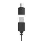 Headphone ENC with USB-C and adapter USB-A