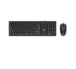 KIT KEYBOARD + MOUSE USB BLACK