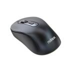 NILOX TECH - Mouse ottico, connessione wireless DUAL (BT 5.2 e Dongle 2.4GHZ), 1600 DPI,ricaricabile tramite porta USB-C, cavo incluso, 4 tasti