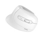 NILOX TECH - Mouse Verticale, connessione wireless con dongle 2.4 Ghz, 3200DPI, 6 tasti con silent click, funziona con pile AA(non incluse)
