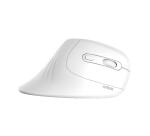 NILOX TECH - Mouse Verticale, connessione wireless con dongle 2.4 Ghz, 3200DPI, 6 tasti con silent click, funziona con pile AA(non incluse)