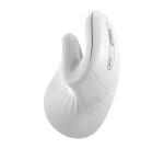 NILOX TECH - Mouse Verticale, connessione wireless con dongle 2.4 Ghz, 3200DPI, 6 tasti con silent click, funziona con pile AA(non incluse)