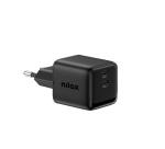 NILOX TECH - Caricatore GaN 65W 2x USB-C, cavo USB-C da 2 metri incluso