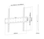 SUPPORTO A PARETE FPMA-W300BLACK