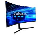 NILOX TECH Monitor Curvo Regolabile 34" 165HZ/UWQHD/1ms/2DP/2HDMI/Speaker