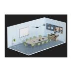 VIDEOBAR ALL-IN-ONE PLUG PLAY  CERTIFICATA MICROSOFT TEAMS  ZOOM      CLICKSHARE  DANTE