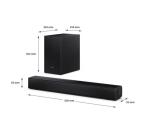 SOUNDBAR 2.1 55CM 180W SUB WIRELESS