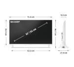 32 HF HD Google TV Bianco