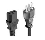 CAVO C13 BLACK 1 8M   CAVO ALIMENTAZIONE ITALIA
