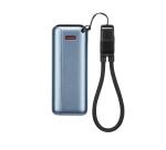 VA1031 10000 mAh Turbo dark grey EU AVS PD 40W Power Bank with smart TFT display with USB-C Cable  12/24