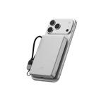 RIVACASE VA2617 10000 mAh  EU Magnetic Wireless 15W + PD20W Power Bank with USB-C Cable-strap  12/48
