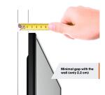 Serie QUICK - TVM 1203 Staffa TV Fisso, per TV da 19 a 50 pollici