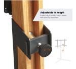 Serie COMFORT- TVS 3695 Supporto da pavimento per TV da 40" a 77"