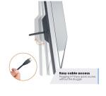 Serie COMFORT - TVM 3603 Staffa fissa per TV da 40 a 100 pollici