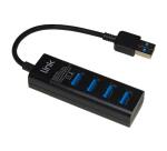 LINK - HUB 4 PORTE USB 3.0 CON CAVO CM 15
