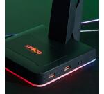 SPYCO - STAND PER CUFFIE GAMING RGB CON 2 PORTE USB