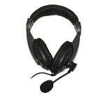 LINK - CUFFIA AUDIO CON MICROFONO ORIENTABILE CONNETTORE 1X3 5MM