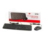 LINK - KIT TASTIERA ITALIANA 108 TASTI E MOUSE OTTICO CON CAVO USB
