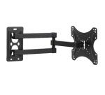LINK - BRACCIO A MURO ALLUNGABILE CON 3 SNODI PER TV LED/LCD DA 14 A 43  FINO A 18KG E VESA 200x200