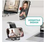 CARICATORE WIRELESS 3 IN 1  SUPPORTO DI RICARICA MAGNETICO            COMPATIBILE CON DISPOSITIVI CON RICARICA WIRELESS