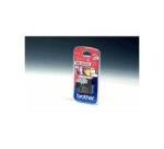Brother Labelling Tape - 12mm, Black/White, Blister label-making tape M