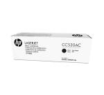 HP Color LaserJet CC530A Black Print Cartridge with ColorSphere Toner