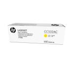 HP Color LaserJet CC532A Yellow Print Cartridge with ColorSphere Toner