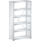 LISTA - Rayonnage universel L1006 unité de base (LxPxH) 1000x350x1800mm 6 rayons lisse (80kg) Gris clair RAL 7035