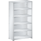 LISTA - Rayonnage universel L1006 unité de base (LxPxH) 1000x350x1800mm 6 rayons lisse (80kg) Gris clair RAL 7035