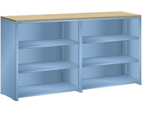 Rayonnage universel double Lista L 1006 - H 110 x L 200 x P 35 – multiplex