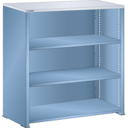LISTA - Buffet L1006 (LxPxH) 1000x350x1100mm résine synthétique (80kg) Bleu clair RAL 5012