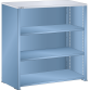 LISTA - Buffet L1006 (LxPxH) 1000x350x1100mm résine synthétique (80kg) Bleu clair RAL 5012