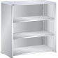 LISTA - Buffet L1006 (LxPxH) 1000x350x1100mm résine synthétique (80kg) Gris clair RAL 7035