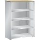 LISTA - Buffet L1006 (LxPxH) 1000x350x1450mm multiplex (80kg) Gris clair RAL 7035