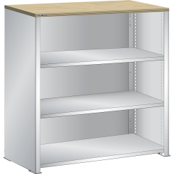 LISTA - Buffet L1006 (LxPxH) 1000x400x1100mm multiplex (80kg) Gris clair RAL 7035